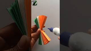 Republic Day Craft Idea #shorts #papercraft #shortsvideo screenshot 3