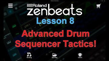 Zenbeats Lesson 8 - Advanced Drum Sequencer Tactics