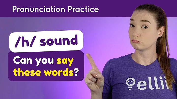 Practicing /h/ – English Pronunciation Lesson (Part 2)