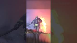 Fiery Crash in San Bernardino