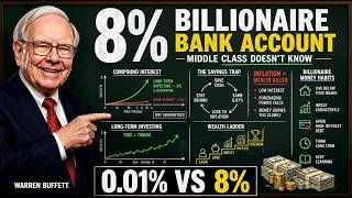 The Billionaire Bank Account Middle Class Doesn't Know Exists (0.01% Interest vs 8%)