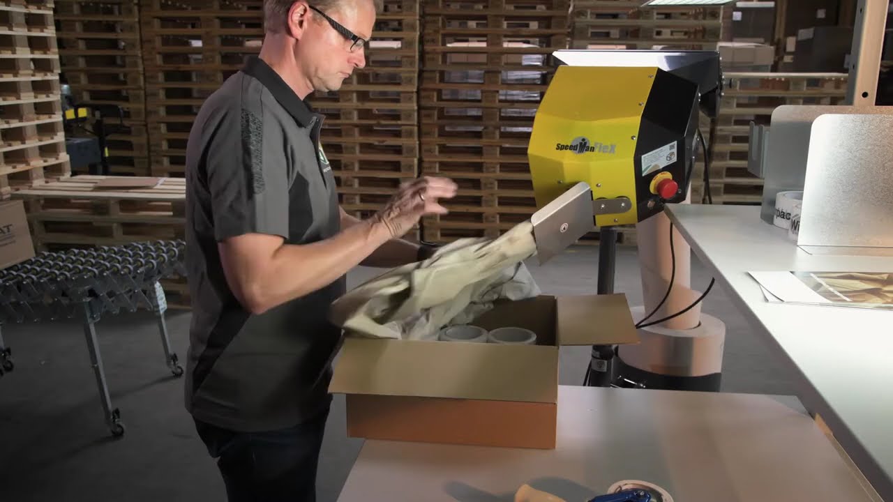 SpeedMan® Flex Papierpolstersystem | BB-Verpackungen