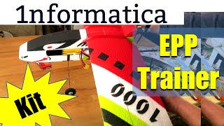 WSA 1000 EPP 1M Wingspan Pusher Trainer Build