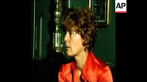 SYND 18-7-73 ABIGAIL HARRIS TALKS ABOUT THE KIDNAP...