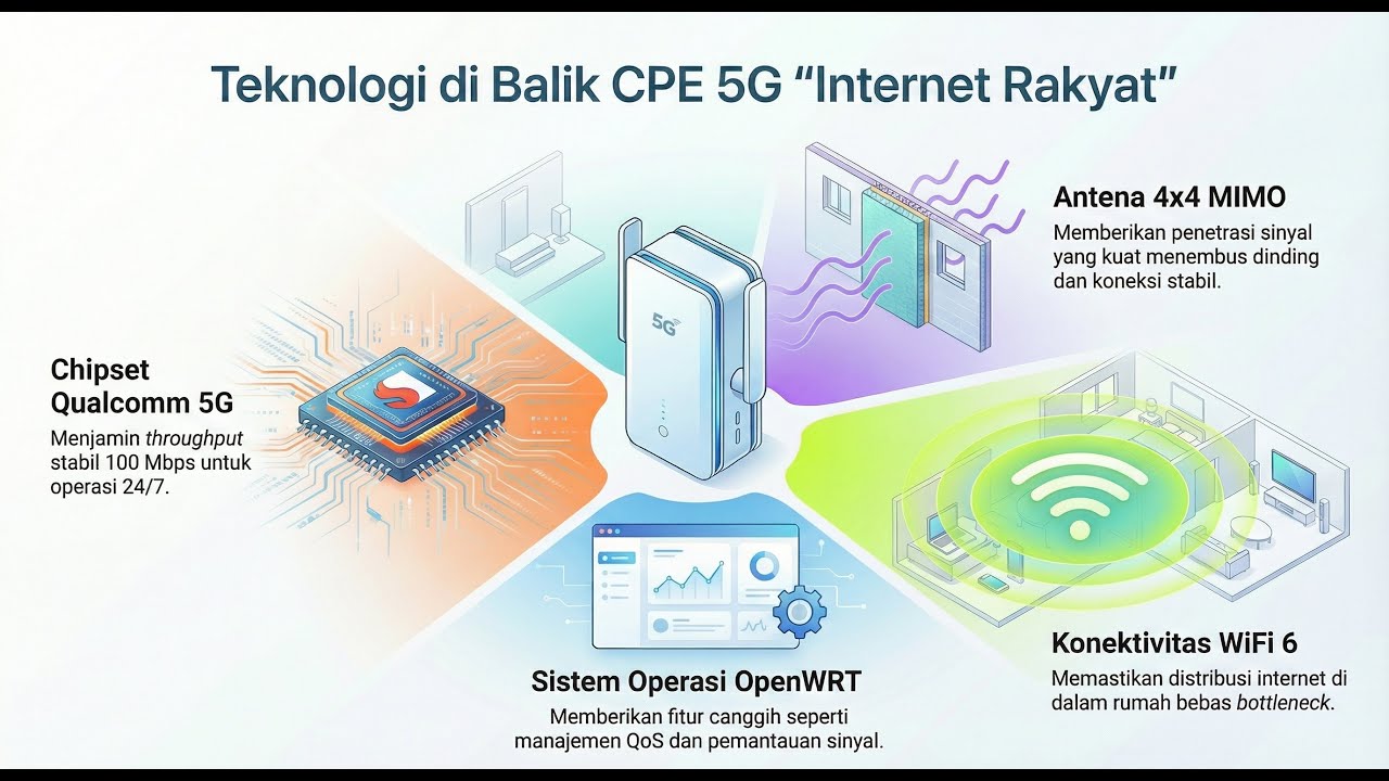 ⚡ MODEM CPE 5G “INTERNET RAKYAT” RESMI TERUNGKAP! PERFORMA 100 MBPS TANPA HENTI?! 🔥