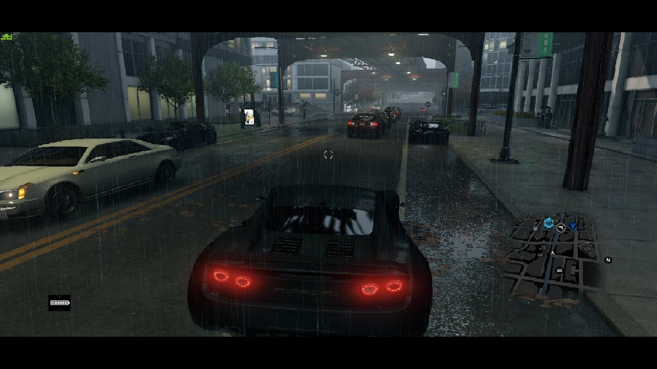 Watch Dogs Ultra graphic Natural and Realistic Lighting mod ultra settings