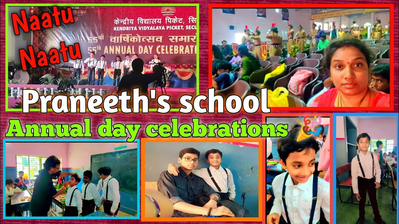 Kendriya vidyalaya Picket/ANNUAL DAY CELEBRATIONS🎉2023/Naatu Naatu Song praneeth's dance