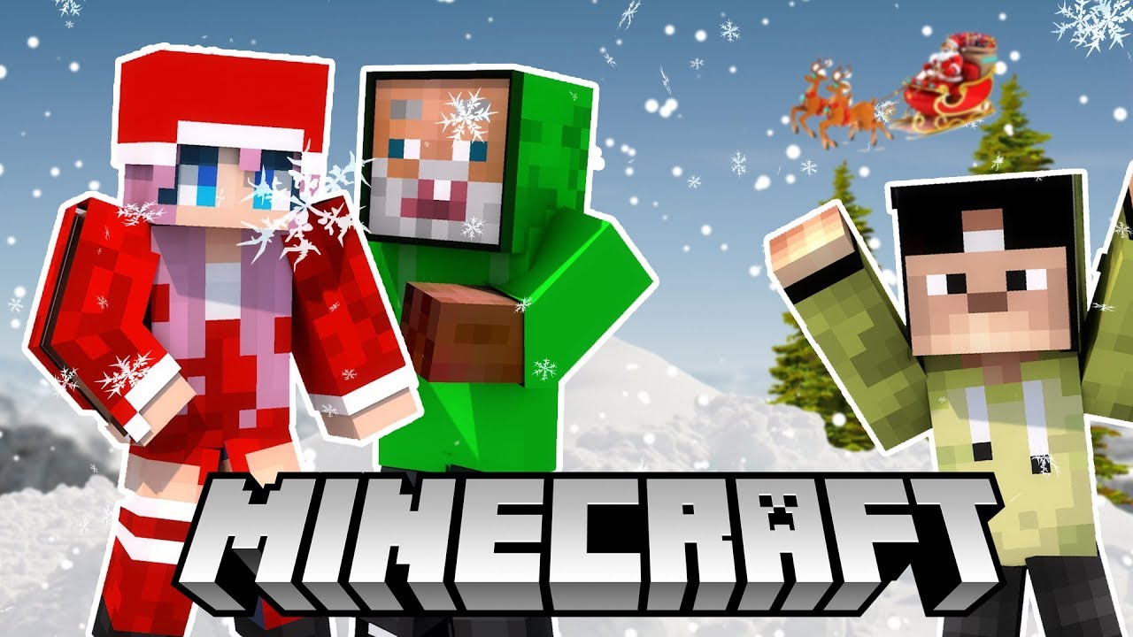 MENYELAMATKAN SANTA CLAUS DI MINECRAFT - ADVENTURE MAP #5 - YouTube