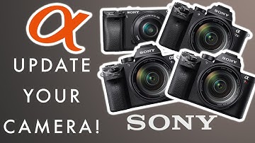 Sony Alpha Firmware: How To Update, Install on a7II, a7RII, a7SII, a6300, a6500, a9