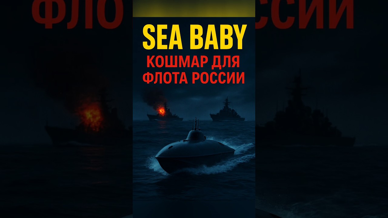 🔥 Sea Baby — дрон, который поставил флот России на колени! 