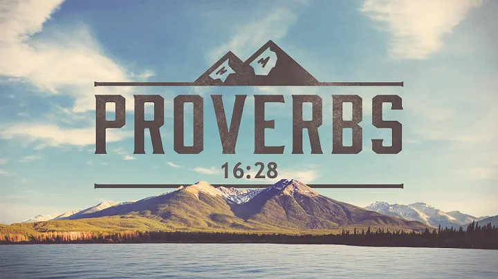 Akta dig för Bakslaga - Ordspråksboken 16:28