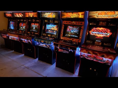 Tekken Arcade Machines(Tekken 1-7) 1994-2024 - YouTube