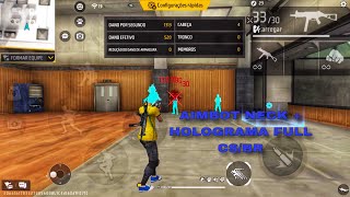 ATUALIZOU!! AIMBOT PESCOÇO + HOLOGRAMA ANT BAN &amp; ANT BLACK LIST CONTA PRINCIPAL!!!  