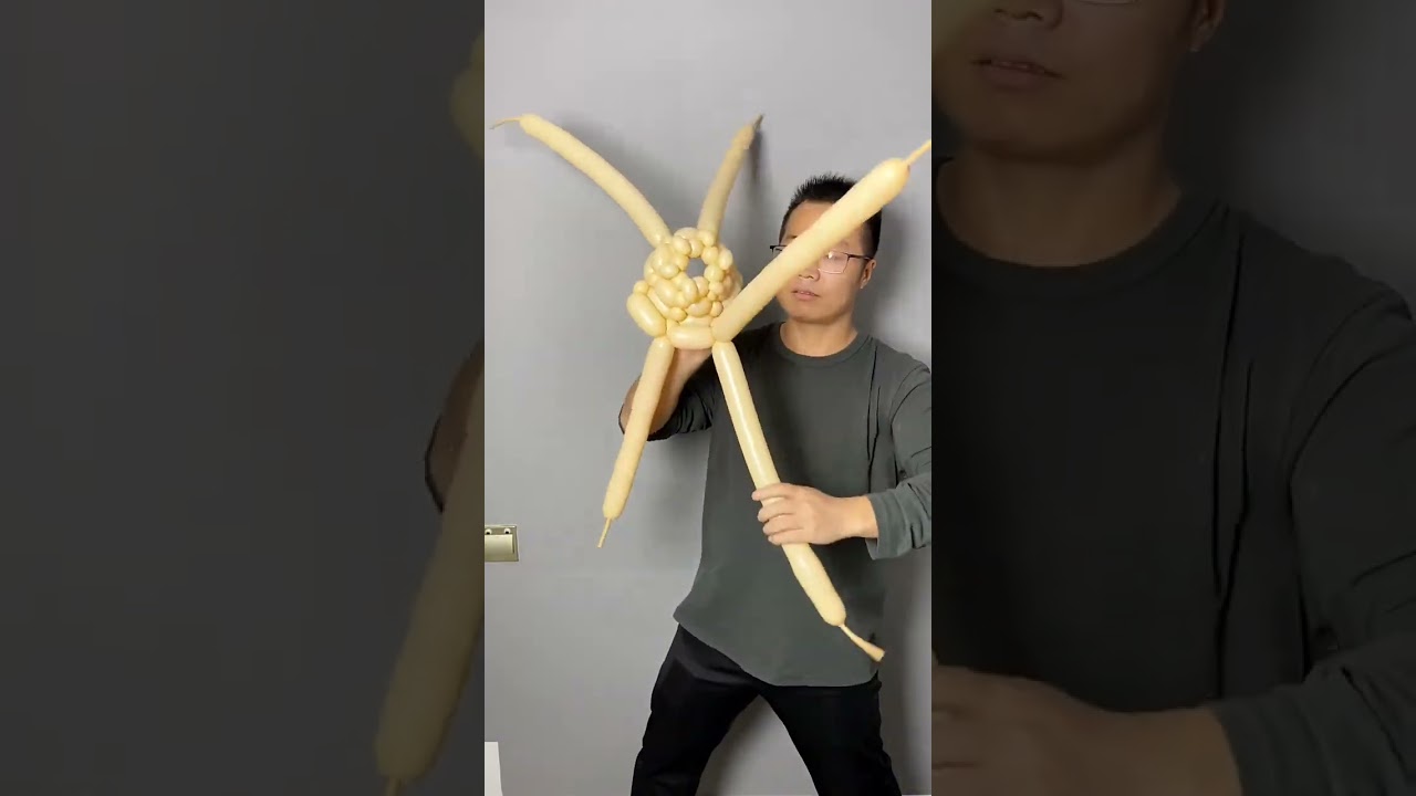 I never thought that this balloon pump could be made of balloons