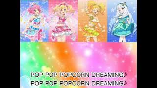 aikatsu stars popcorn dreaming vers yume Rola yuzu and lily