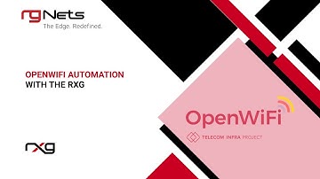 Open WiFi Automation with the rXg