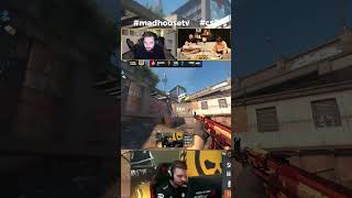 MiBR tendo pesadelos com as jogadas do JABBI! #cs2 #madhousetv