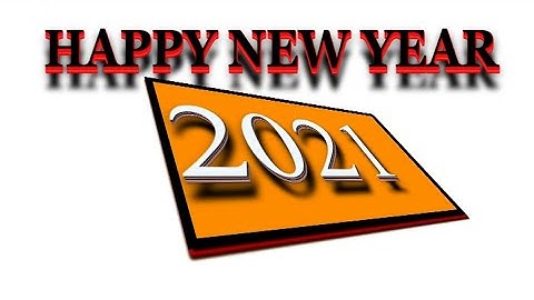 Happy New year Banner animation| using CSS animation