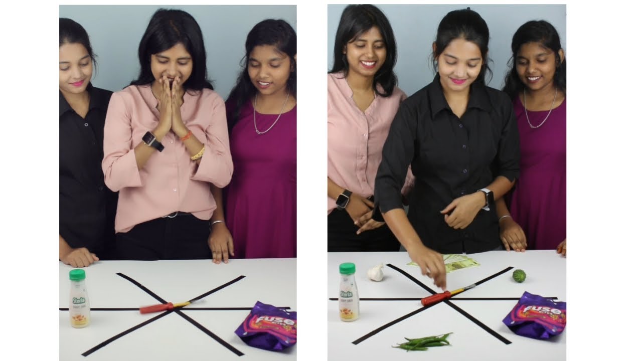 Spin Challenge | Party Game Challenge | Rainbow Fun and Foods