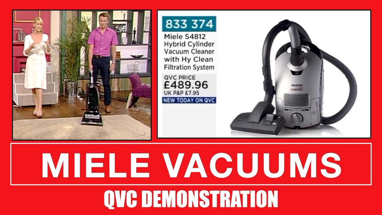 Miele Hybrid, S6 Cat & Dog & S7 Upright Vacuum Cleaner QVC