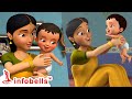 குட்டிப் பாப்பாவும் அம்மாவும் - பாட்டு விளையாட்டு | Tamil Rhymes for Children | Infobells