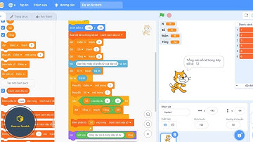 Scratch, Tính tổng các số lẻ trong dãy số tự nhiên
