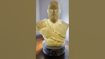 Kratos Bust 9 hours/print. One on AnkerMake M5 and the other Ender 5 Pro. Massive difference!
