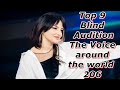 Top 9 Blind Audition (The Voice around the world 206)