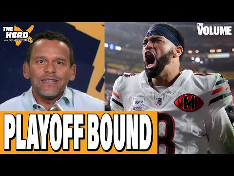 Why Caleb Williams WILL GET Chicago Bears back to PLAYOFFS + Patriots, Rams, Chargers | THE HERD NFL