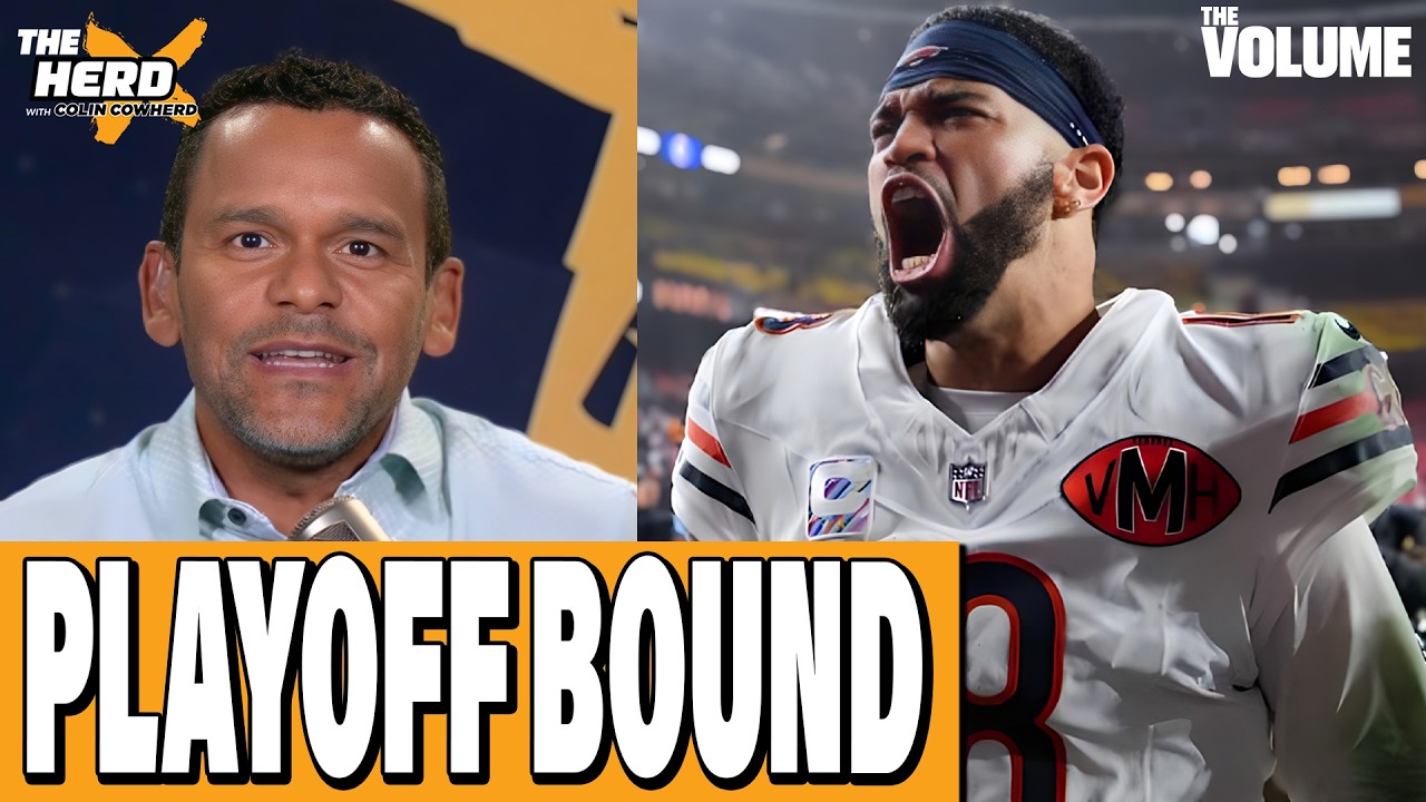 Why Caleb Williams WILL GET Chicago Bears back to PLAYOFFS + Patriots, Rams, Chargers | THE HERD NFL