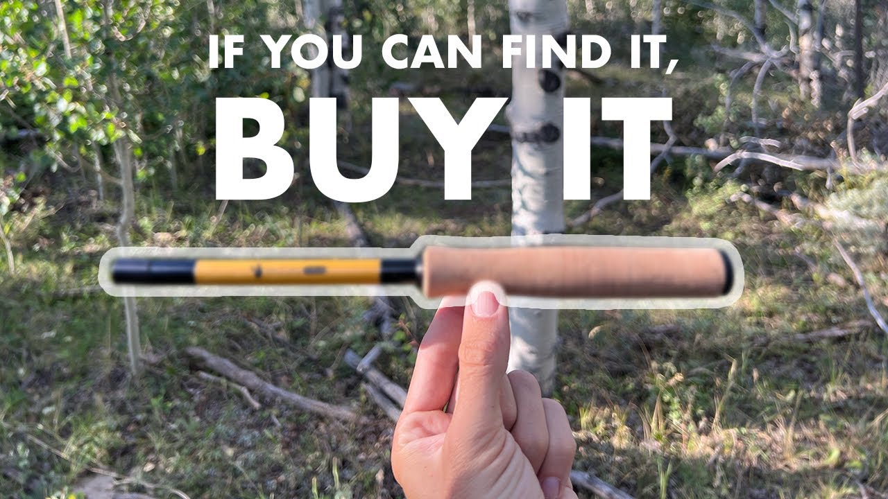 Это моё любимое дешёвое удилище Tenkara (рыбалка Tenkara нахлыстом)