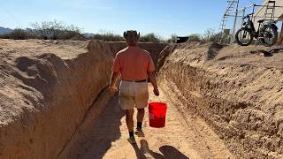 20ft Root Cellar Build: Carving the Sphere & Adobe Tests