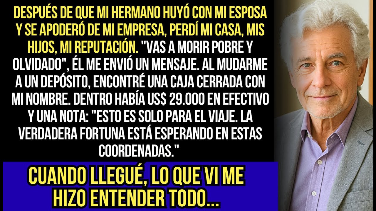 Mi Hermano Robó A Mi Esposa, Mi Empresa Y Mis Hijos, Entonces Descubrí El Secreto De US$ 50 Millones