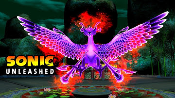 Sonic Unleashed Wii - BOSS - Dark Gaia Phoenix [Full HD 1080p]
