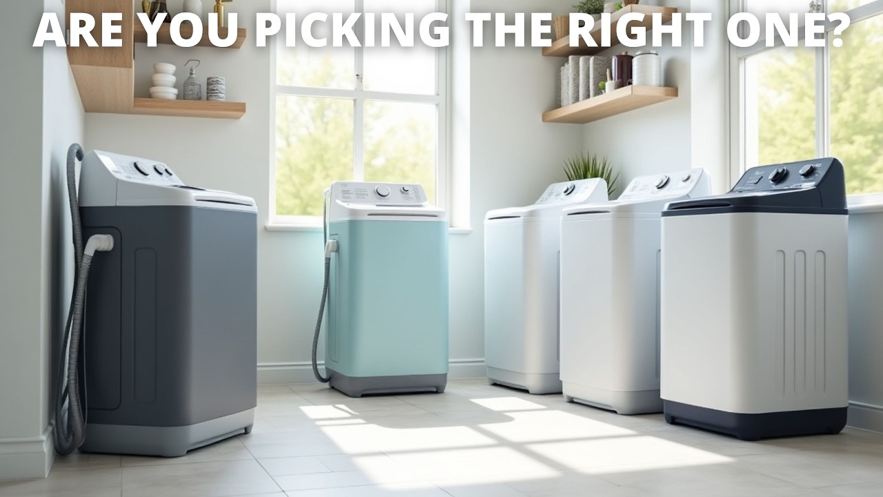 Best Portable Washing Machines 2025 - (Watch This Before Buying)
