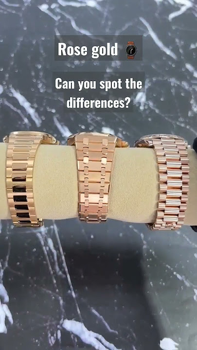 Which brand makes the best rose gold?