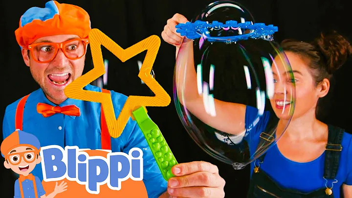 Blippi Learns How to Make BIG Bubbles! | Blippi Full Episodes | Educational Videos for Kids