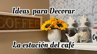 Ideas para tu estación del café verano