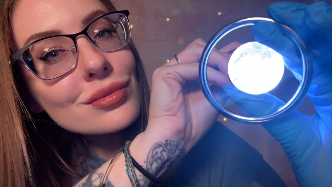 Pin Light Pore Checking ASMR +TREATMENT