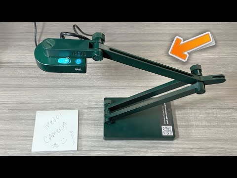 IPEVO V4K 8MP HD USB Document Camera - Video and Audio Demo
