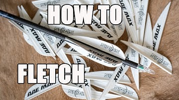 How to Fletch an Arrow (4 Fletch Configuration)
