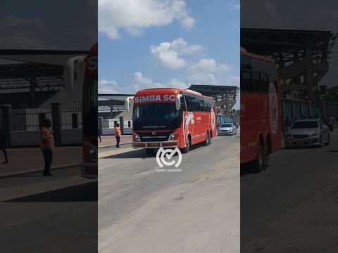 HAWA HAPA KIKOSI CHA SIMBA KIKIINGIA HAPA KWA MKAPA KWENYE MECHI DHIDI YA PETRO DE LUANDA 