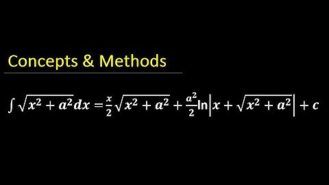 integrate sqrt(x^2+a^2)  || Integration of sqrt(x^2-+a^2)dx  ||Integration Of square root (x^2+a^2)
