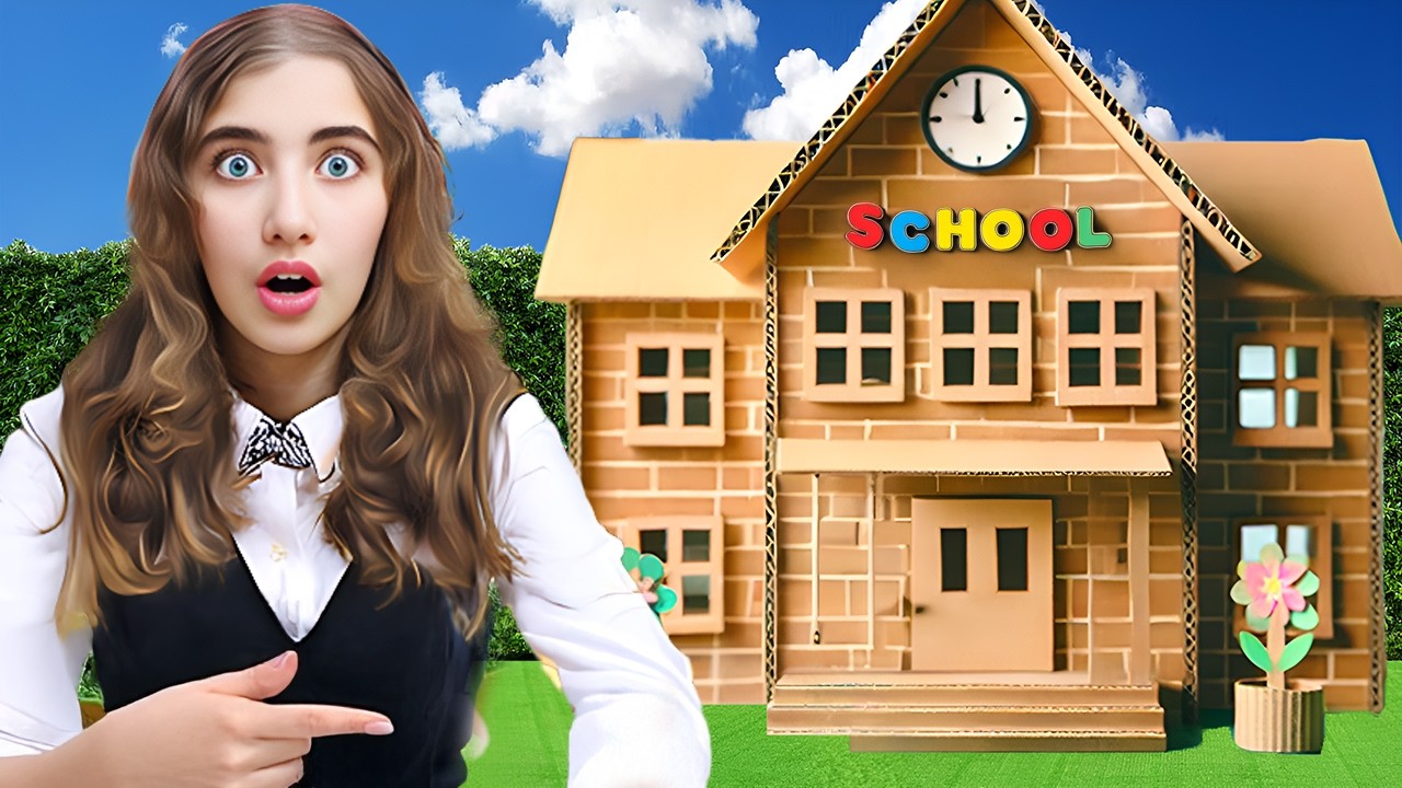 دخلنا المدرسة الكرتونية!