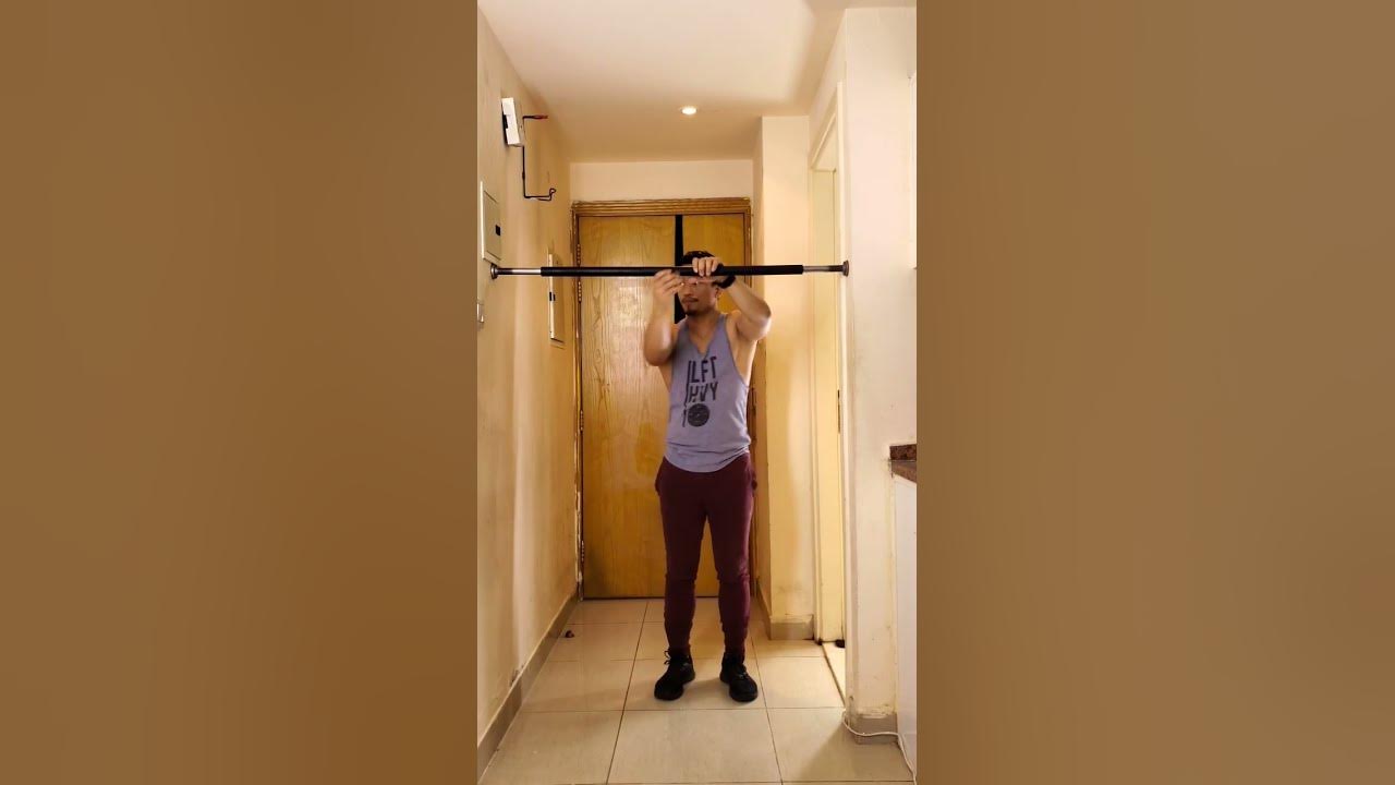 Decathlon Pull Up bar lower position.