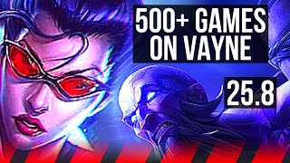 VAYNE vs RYZE (TOP) | 6/1/3, 500+ games | EUW Master | 25.8