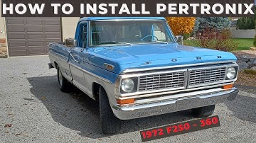 How to install a Pertronix ignition on a 1970 F250 with a 360 Engine