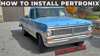 How to install a Pertronix ignition on a 1970 F250 with a 360 Engine