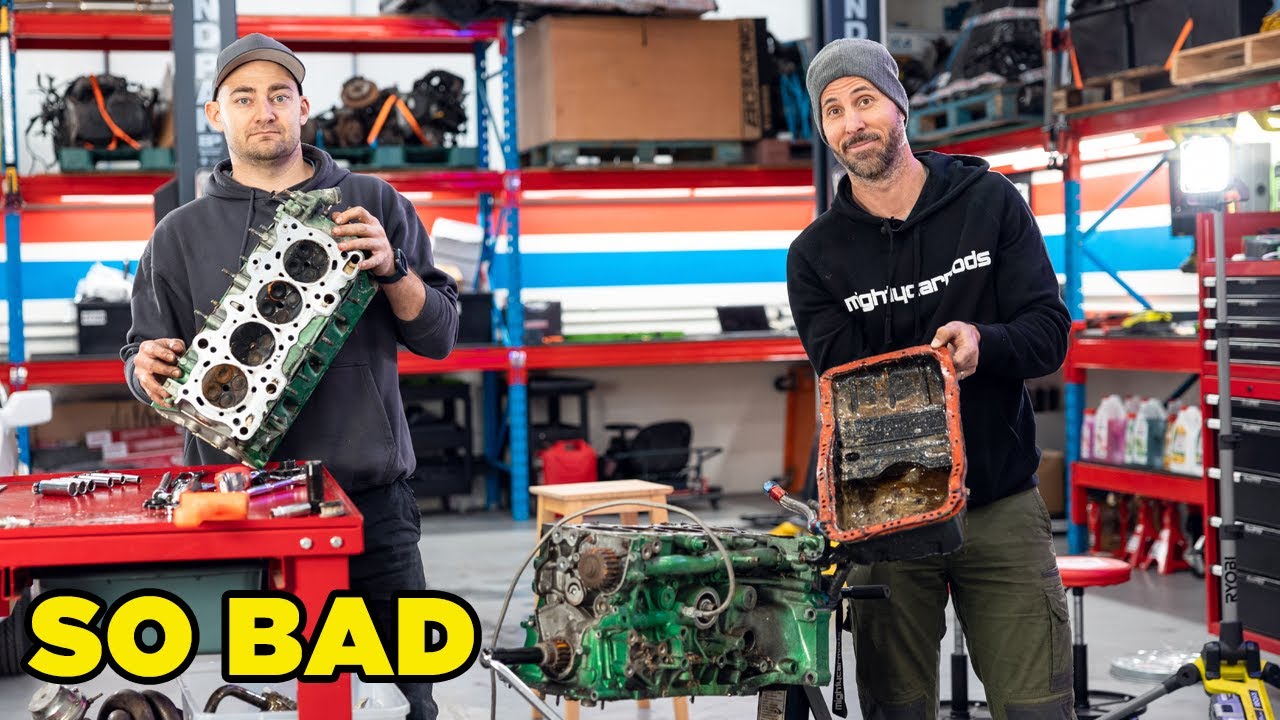 NEGLECTED Show Car Engine Tear Down (MR VTEC)