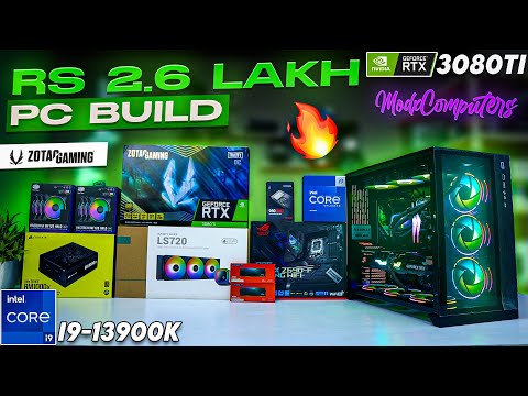 *AMAZING* Rs 2.6 Lakh Gaming & Editing PC Build | Intel i9-13900K & RTX 3080 Ti